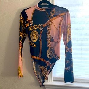 Top bodysuit long sleeve